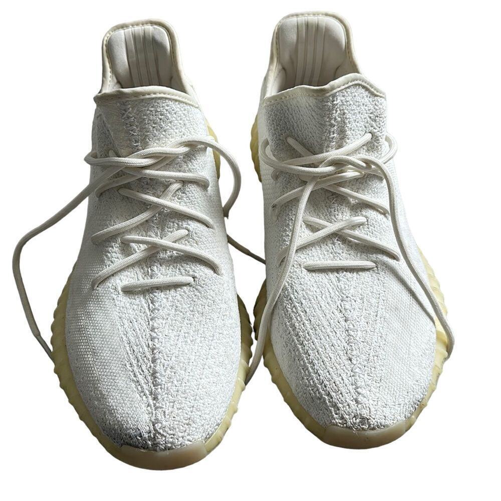 Adidas - Yeezy Boost 350 V2 'Cream White / Triple White - Size 13 - Picture 3 of 5
